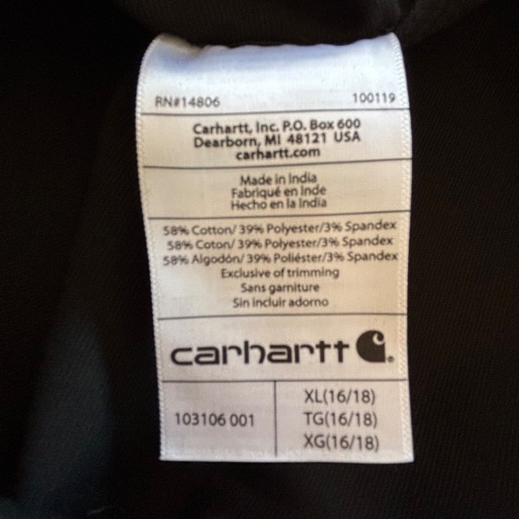 Carhartt Women's rugged professional series long-sleeve button-down size XL NWT - Picture 12 of 16